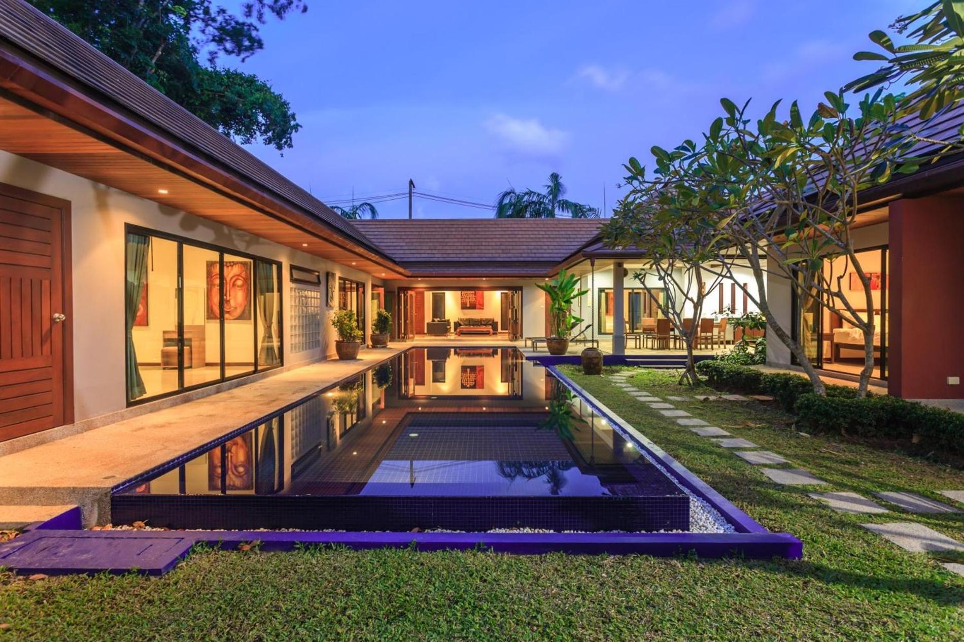 Frangipani Pool Villa - Garden, Bbq & Maid Nai Harn Kültér fotó
