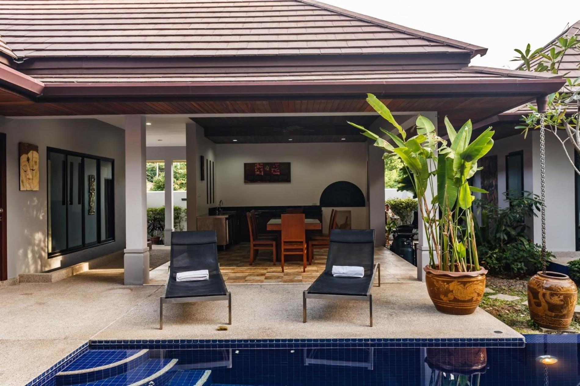Frangipani Pool Villa - Garden, Bbq & Maid Nai Harn Kültér fotó