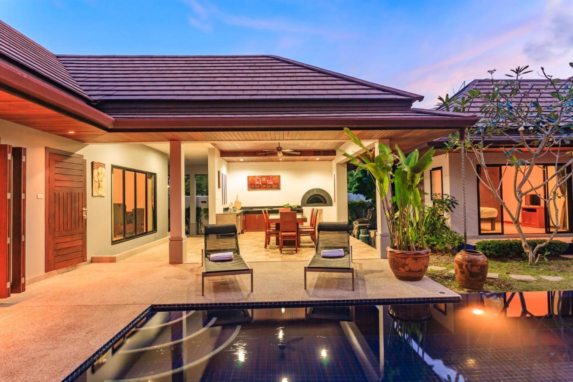 Frangipani Pool Villa - Garden, Bbq & Maid Nai Harn Kültér fotó